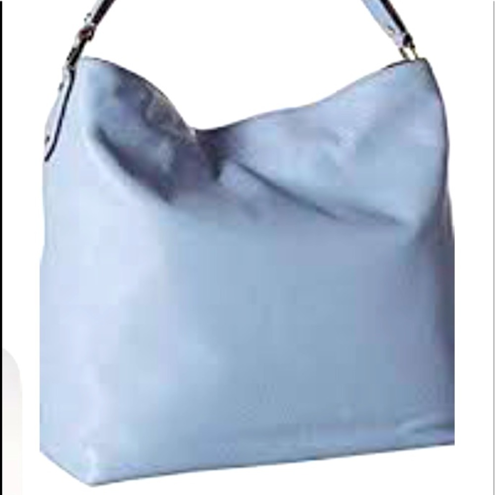 MK LARGE BLUE HOBO STYLE BAG